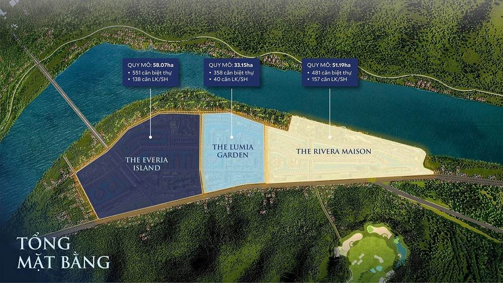 Mặt bằng Dasong Village quy hoạch đẹp và bài bản