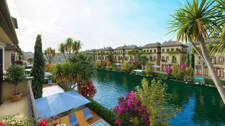 Sông nội khu dài 6km tạo cảnh quan mát lành