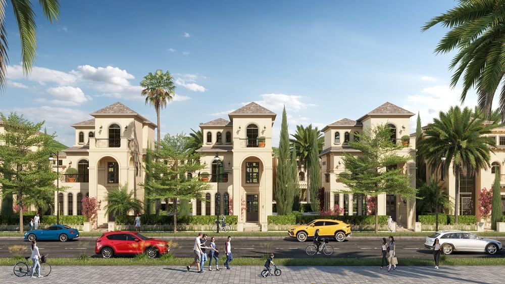 Phong cách cổ điển châu Âu được đưa vào thiết kế