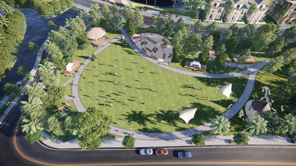 Công viên nội khu dasong village