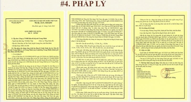 Dự án hoàn thiện giấy phép xây dựng theo quy định