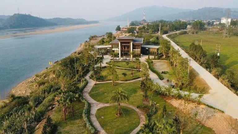 Nhà mẫu Dasong Village bên trong khuôn viên dự án