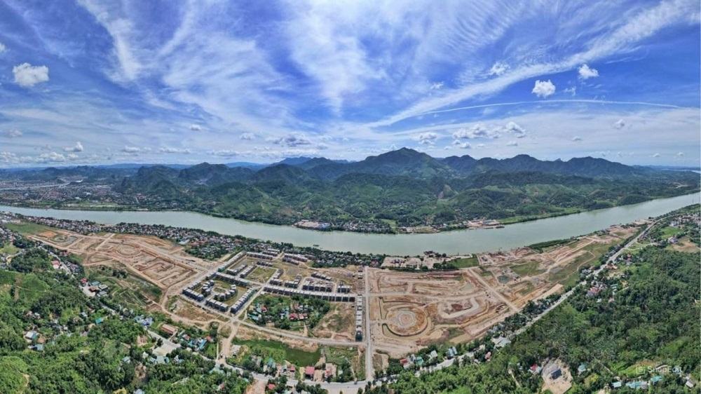 Đường nội khu hình thành toàn bộ dự án